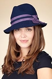 Per Una Pure Wool Ribbon Trilby Hat