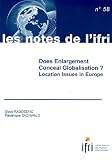 Does Enlargement Conceal Globalisation? : Location Issues in Europe