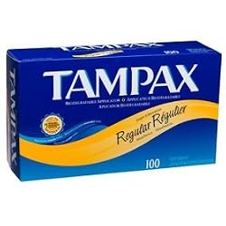 Tampax Regular Tampons- 100 ct