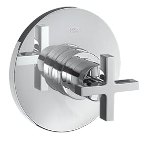 Hansgrohe HG39417001 Axor Citterio 1 2-Inch Equilibrium Pressure Balance Valve Cross Handle Trim,... by Hansgrohe