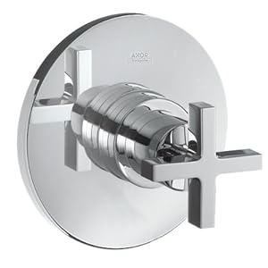 Click here to buy Hansgrohe HG39417001 Axor Citterio 1 2-Inch Equilibrium Pressure Balance Valve Cross Handle Trim,... by Hansgrohe.