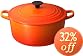 Le Creuset ココット・ロンド 18cm オレンジ