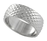 Stainless Steel Wide Pointed Style Band
