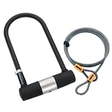 OnGuard PitBull DT 5005 Bicycle U-Lock and Extra Security Cable