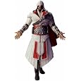 NECA Assassins Creed Brotherhood Action Figure Master Assassin Ezio Hooded IVORY Version