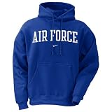 Nike - Nike Air Force Falcons Royal Blue Classic Hoody Sweatshirt