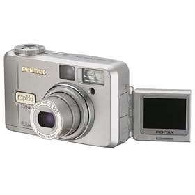 Pentax Optio 330GS Digital Camera - Silver (3MP, 3x Optical Zoom)
