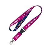 Denver Broncos Breast Cancer Awareness 2-Tone Detachable Lanyard