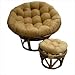 Blazing Needles 93302-52" 52" Oversize Papasan Cushion