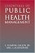 Books : Essentials of Public Health Management