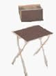 Kay Home 43358 TV Tray Table Honey Oak