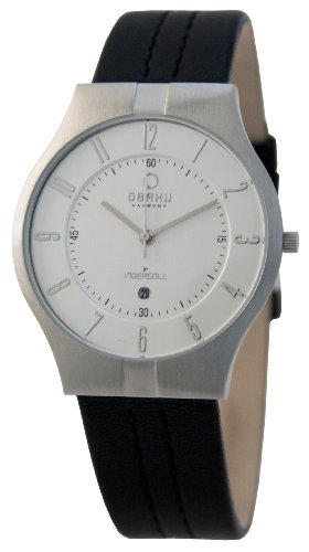Obaku By Ingersoll Gents Leather Strap Watch