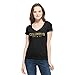 MLS Columbus Crew Women's '47 Flanker MVP V-Neck Tee, Medium, Jet Black