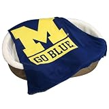 Michigan Wolverines Collegiate Fleece Pet Blanket