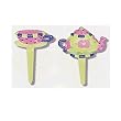 Teapot Cakes Cupcakes - 8 Assorted Tea Pots & Tea Cups Re-Usable Cake Pics & Party Favors