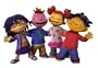Sid The Science Kid Plush Set of 4 - Sid, May, Gerald, Gabriela