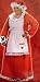 Mrs. Santa Claus 3 Piece Christmas Costume Plus Size (16-24W)
