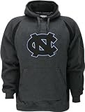 North Carolina Tar Heels Class Act Big Logo Charcoal Hooded Sweatshirt