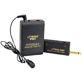 PYLE-PRO PDWM96 - Lavalier Wireless Microphone System
