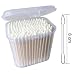 Paper Stick Cotton Swabs/180CT - Double Tipped compact Quality Cotton Heads - Sturdy Handle - Multipurpose, Safe, Highly Absorbent (1 pack)