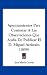 Apuntamientos Para Contestar a Las Observaciones Que Acaba de Publicar El D. Miguel Atristain (1859) at Amazon Books: 41GFItgJtlL._SL75_