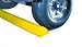 Lotblocks CS6S-Y Plastic Standard Car Parking Stop without Hardware, Yellow, 72" Length, 6" Width, 4" Height