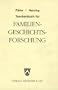 Taschenbuch f�r Familiengeschichtsforschung