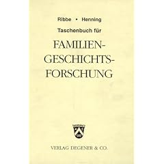 Taschenbuch f�r Familiengeschichtsforschung