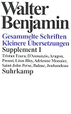 Gesammelte Schriften: Supplement I. Kleinere �bersetzungen. Tristan Tzara, D'Annunzio, Aragon, Proust, Léon Bloy, Adrienne Monnier, Saint-John Perse, Balzac, Jouhandeau: ERGBD / ERGBD