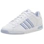 adidas Women's Campus LT Basketball Shoe,Runwht/Ltbaja/Bajblu,6 M