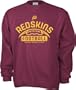 Washington Redskins -Burgundy- Gym Issue Crewneck Sweatshirt