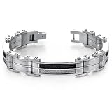 High Class Stainless Steel Bracelet for the modern Metro Man