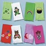 Valentine Holiday Hand Towels