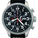 IMAGE OF Zeno Pilot Oversized Tri-Compax Classic Chronograph Power Reserve Ref. 8557 TVD PR-BK