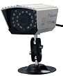 Wisecomm IRC022 CCD Indoor/Outdoor Night Vision Color Security Camera - Small (Silver)