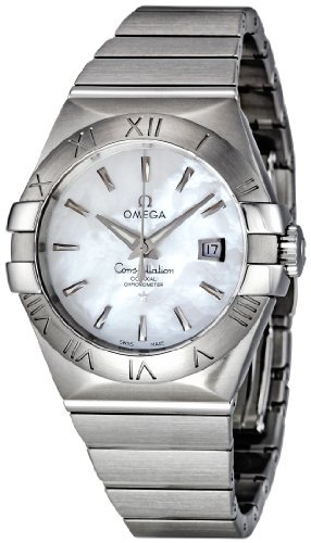 Omega Women's 123.10.31.20.05.001 Constellation White Mother-Of-Pearl Dial Watch