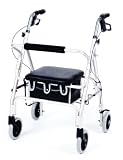 Lifestyle Mobility Aids Royal Petite 4 Wheel Walker, Champagne