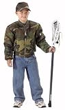 Woodland Camouflage MA-1 Style Kids Flight Jacket