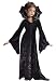 Morris Costumes Sparkling Spiderella Ch Medium Velvet Dress Long Drop Sleeves Polyester