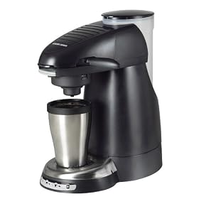 Black and Decker HCC100 Home Cafe Single Serve Coffee Brewing System, Black by Applica Incorporated/DBA Black and Decker