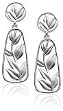 Sterling Silver Hana Drop Earrings by Zina
