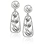 Sterling Silver Hana Drop Earrings by Zina