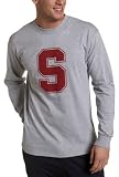 Stanford Cardinal Athletic Oxford Long Sleeve T-Shirt (Large, Athletic Oxford)