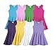 City Threads Big Girls' Skater Party Dress Cotton Twirly Tank Dress (Size 7-16)