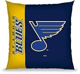 NHL St. Louis Blues 27 Vertical Stitch Pillow