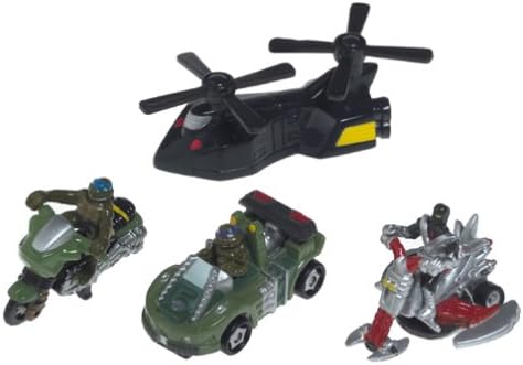 Speedeez Five Pack Vehicle: Turtles Vs Foot Ninja