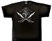 Sports : VERFLUCHTER PIRAT DER KARIBIK GOTHIC T SHIRT PIRATEN SKULLS Gr. XL