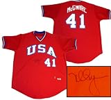 Mark McGwire Hand Signed USA Jersey
