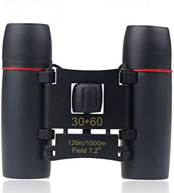 TPTfashion 30x60 Folding Compact Binoculars Telescope for Outdoor Birding Travelling Sightseeing Hunting