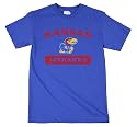 Kansas Jayhawks 100-Percent Cotton School Spirit Short Sleeve T-Shirt